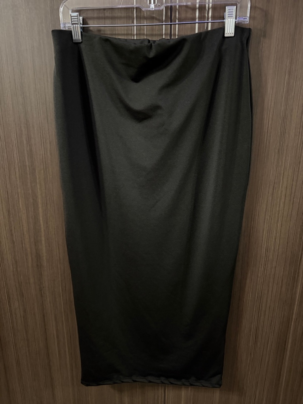 Fashion‎ Nova Black Sleek Pencil Skirt